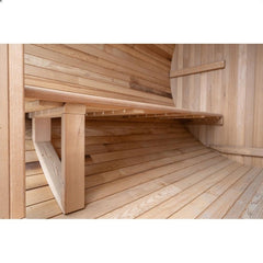 バレルサウナ | 屋外 パノラマ 景観 彩光窓 | IDOG-1824 | 4人用