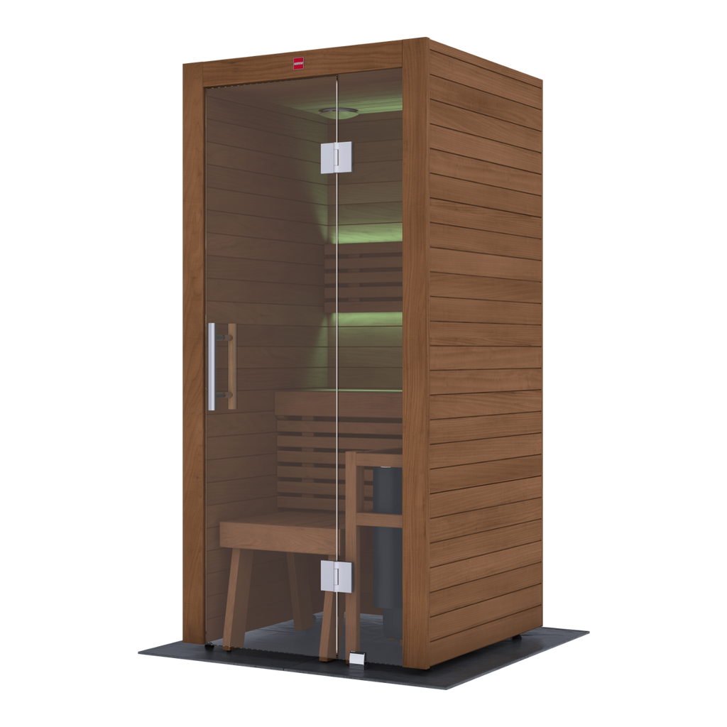 Harivia 屋内サウナ | SÖPÖ（ソポ） 0909PF | 1人用 | 電気ストーブ付き | 自宅サウナ