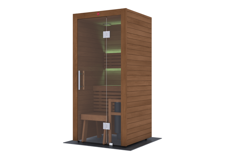 Harvia 屋内サウナ | SÖPÖ（ソポ） 0909PF | 1人用 | 電気ストーブ付き | 自宅サウナ