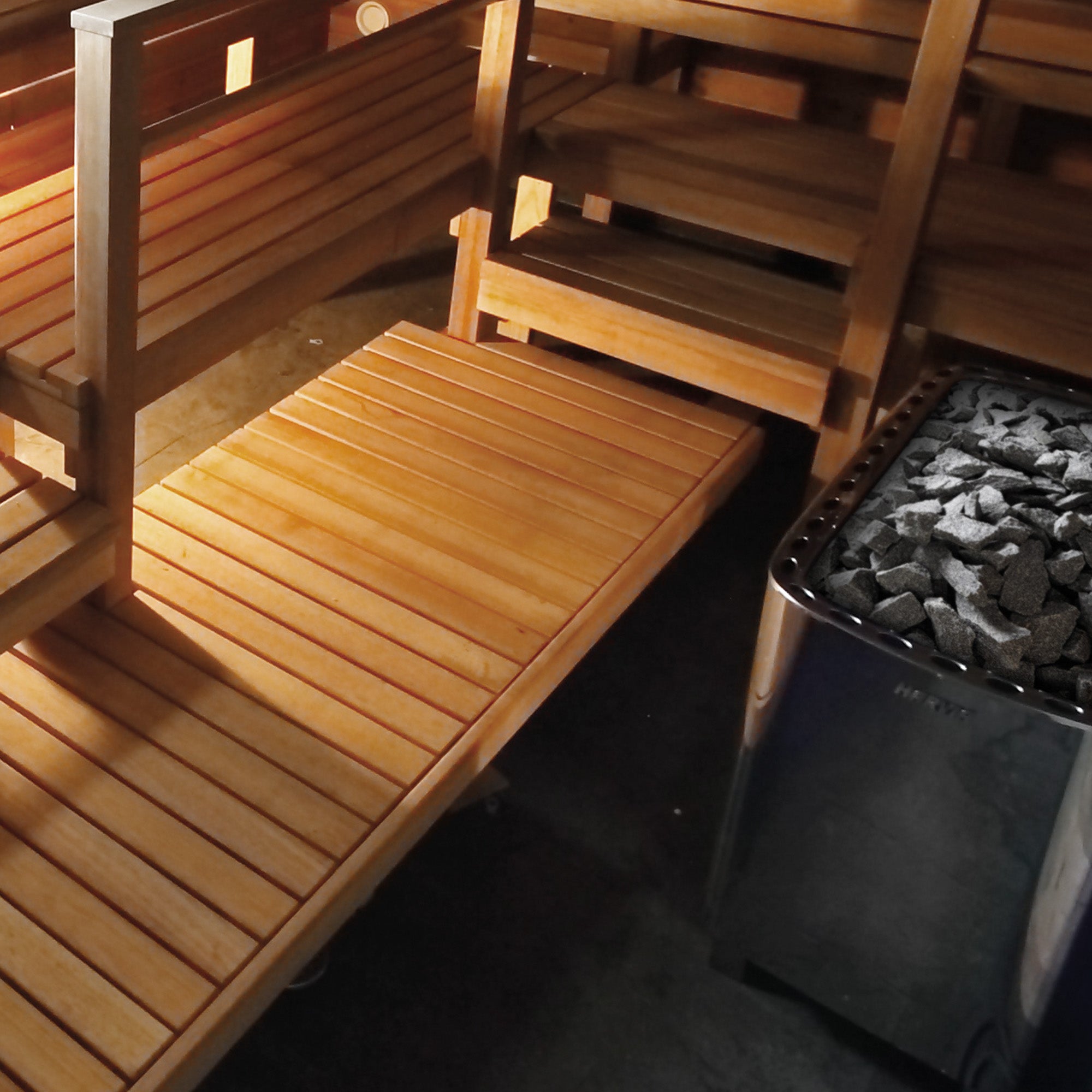 サウナヒーター 北欧の崖を彷彿させる CLIFF 電気サウナヒーター 小さなサウナ