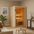 屋内サウナ | 1-2人用 | J-WSD-1904 | Bluetoothスピーカー搭載 | 自宅サウナ