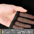 軽量でかさばらず、丸洗いも可能なオールメッシュ