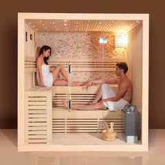 屋内サウナ | 3-4人用 | J-WSD1102A | Bluetoothスピーカー搭載 | 自宅サウナ
