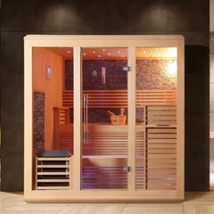 屋内サウナ | 3-4人用 | J-WSD-1212 | Bluetoothスピーカー搭載 | 自宅サウナ