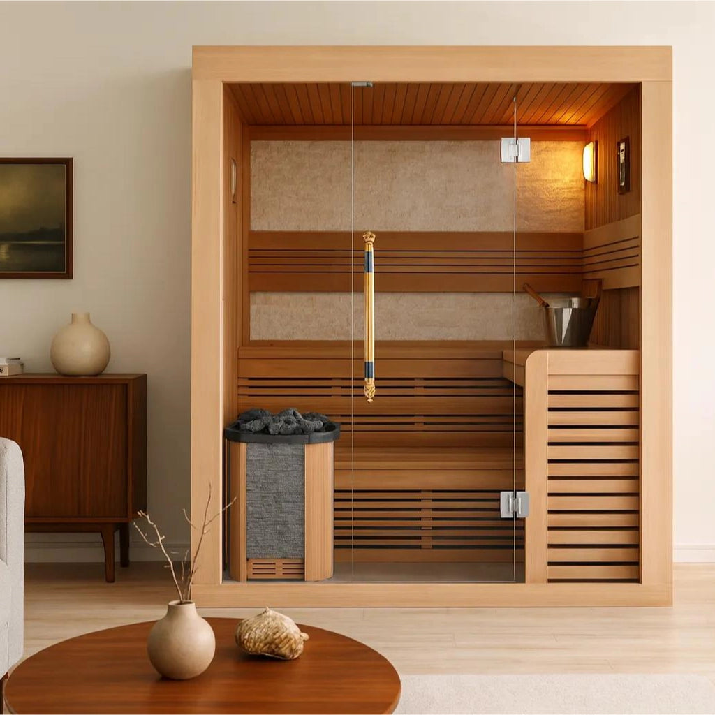 屋内サウナ | 4人用 | J-WSD-1241 | Bluetoothスピーカー搭載 | 自宅サウナ