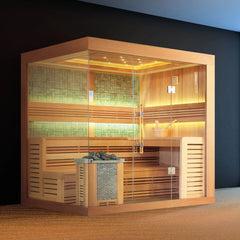 屋内サウナ | 4人用 | J-WSD-1246 | Bluetoothスピーカー搭載 | 自宅サウナ