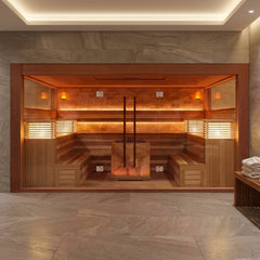 屋内サウナ | 10人用 | J-WSD-1400 | 大型 | 自宅サウナ | 業務用サウナ