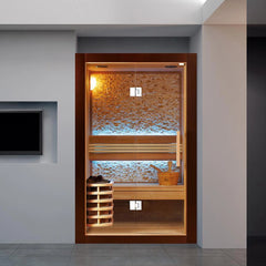 屋内サウナ | 1~2人用 | J-WSD-1408 | Bluetoothスピーカー搭載 | 自宅サウナ