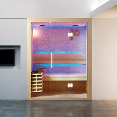 屋内サウナ | 2人用 | J-WSD-1411 | Bluetoothスピーカー搭載 | 自宅サウナ