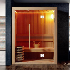 屋内サウナ | 2-3人用 | J-WSD-1505 | Bluetoothスピーカー搭載 | 自宅サウナ