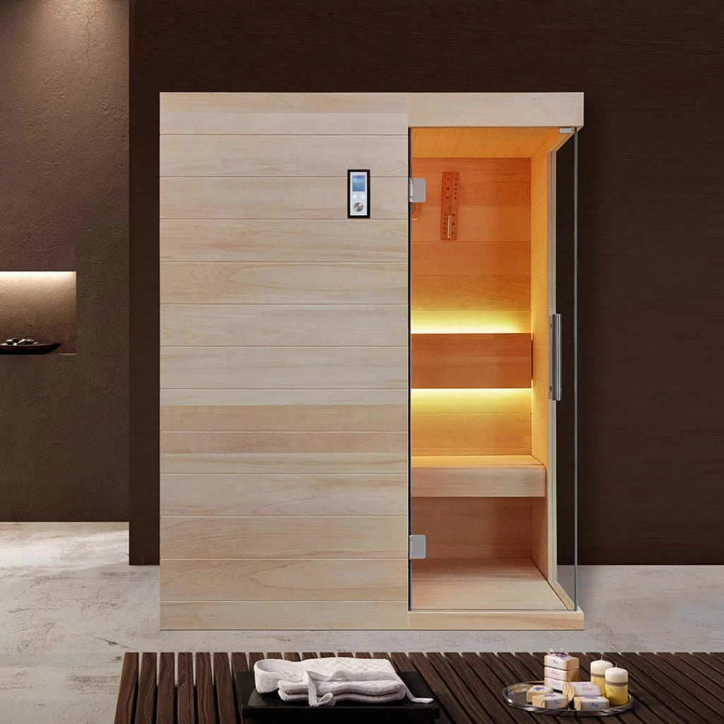 屋内サウナ | 1-2人用 | J-WSD-1903 | Bluetoothスピーカー搭載 | 自宅サウナ