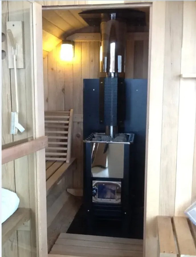 ID10K バレルサウナ 天井 対応 薪ストーブ | 4人用相当 | ロウリュ対応 | サウナストーブ | 薪ストーブ