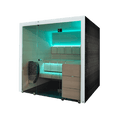 Harivia 屋内サウナ | LUXURY 2020 | 2-3人用 | 電気ストーブ付き | 自宅サウナ