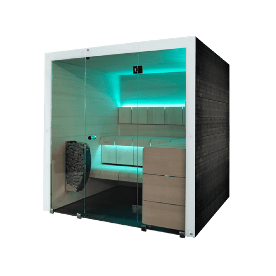 Harvia LUXURY 2020 | 屋内サウナ | 2-3人用 | 電気ストーブ付き | 自宅サウナ