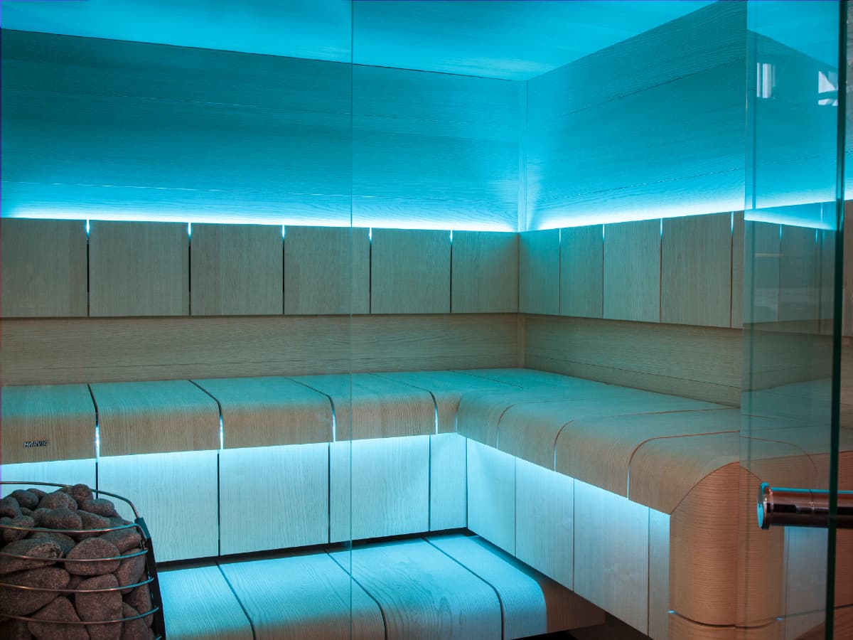 Harvia LUXURY 2020 | 屋内サウナ | 2-3人用 | 電気ストーブ付き