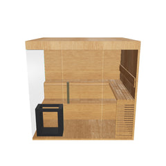 屋内サウナ | 4人用 | J-WSD-1246 | Bluetoothスピーカー搭載 | 自宅サウナ