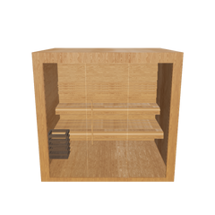 屋内サウナ | 2-4人用 | J-WSD-1503 | Bluetoothスピーカー搭載 | 自宅サウナ