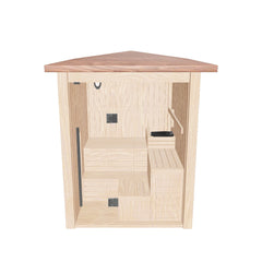 屋外サウナ | オープンスカイサウナ | 4人用 | J-WSD-1817LT | Bluetoothスピーカー | 自宅サウナ