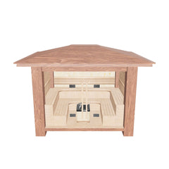 屋外サウナ | ガーデンサウナ | 6-10人用 | J-WSD-1400LT | 全3サイズ | 自宅サウナ