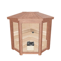 屋外サウナ | ガーデンサウナ | 6-8人用 | J-WSD-1510LT | Harviaストーブ | 2サイズ