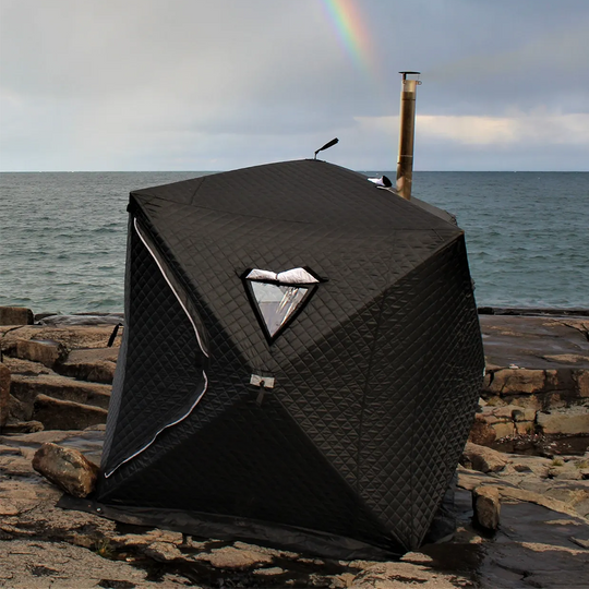 idetoxテントサウナ | IDO-TB20 | 最大4人 | 3つのウィンドウタイプ | 5色