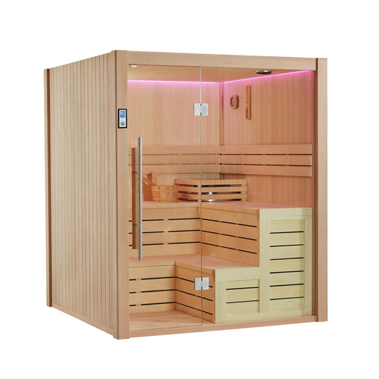 屋内サウナ | 4人用 | J-WSD-1817 | Bluetoothスピーカー搭載 | 自宅サウナ
