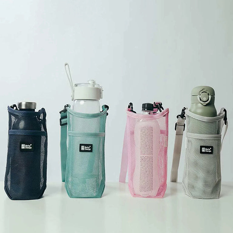 ボトルカバー | メッシュポケット付き | ポリエステル製 | 550ml-750ml