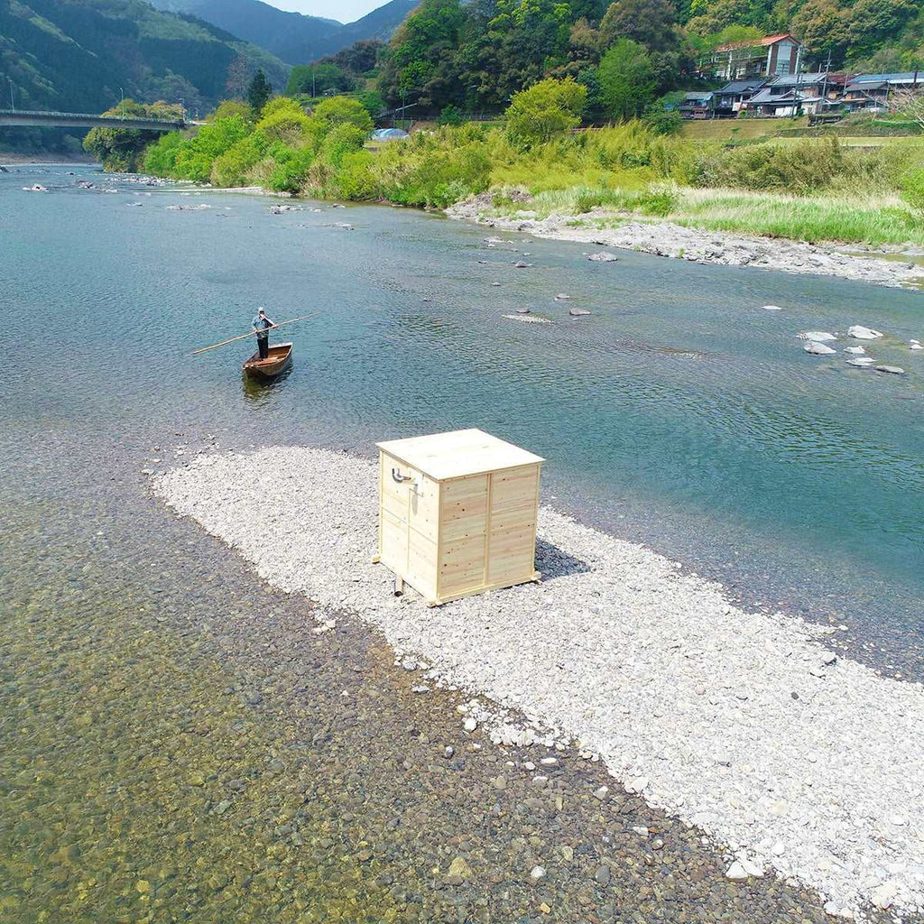 手軽に持ち込んで自然と一体化したサウナ体験が可能