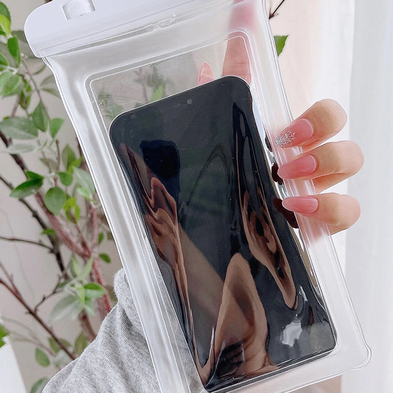 スマホ防水ケース | ミニバック | iPhoneSE3・14Pro対応 | クリア | ピーシー